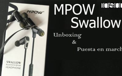 Unboxing y puesta en marcha – Mpow Sallow Auriculares Inalámbricos