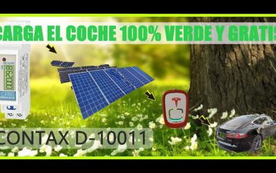 🔁CONTAX D-10011🔁 – Carga el coche 100% 🌞VERDE🌞 Y  💶GRATIS 💶